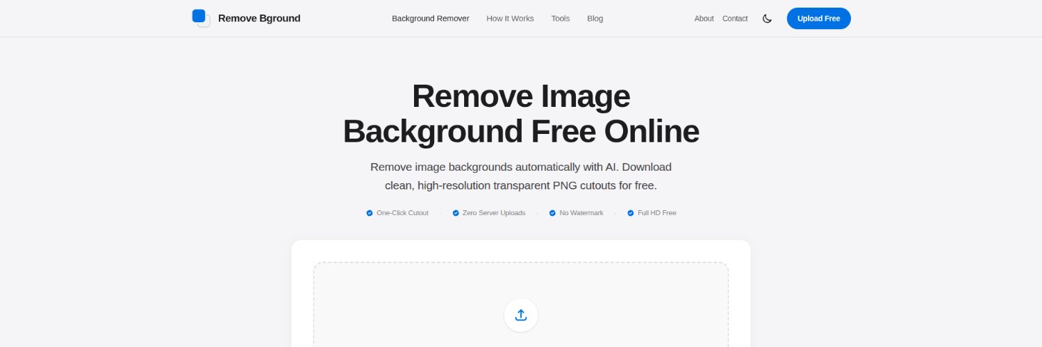removebground's profile banner image
