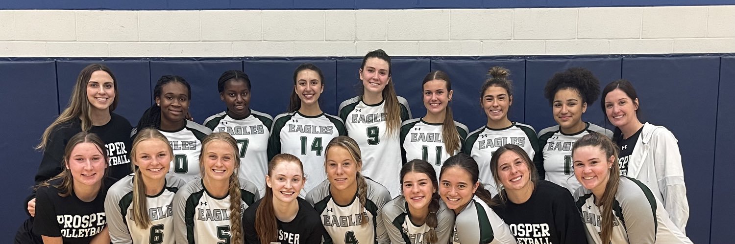 Prosper Eagles Volleyball banner