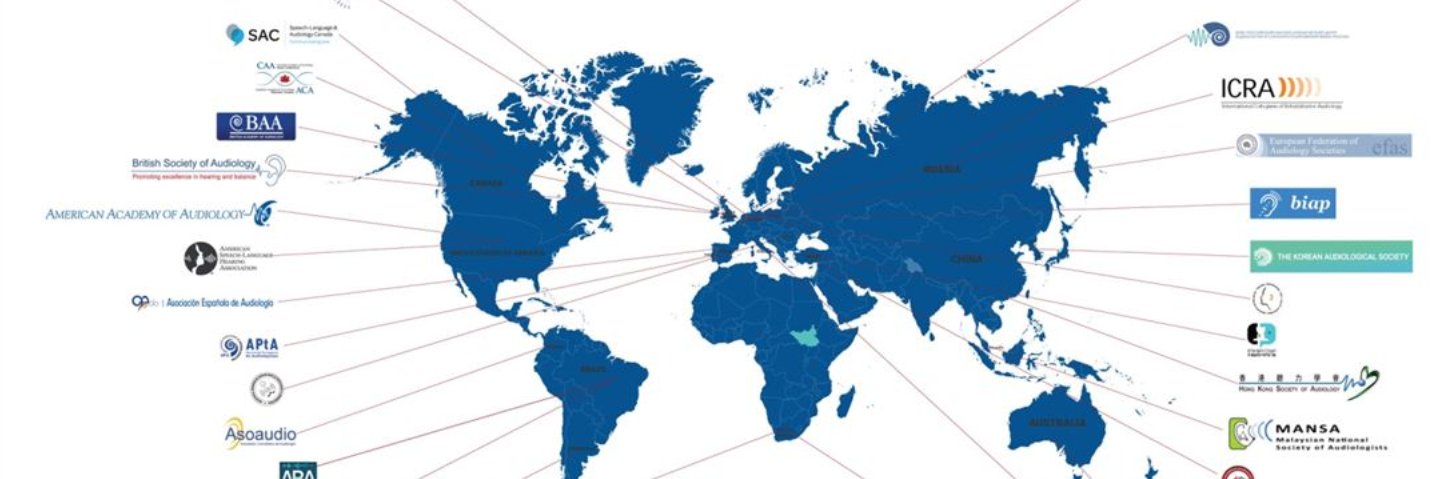 International Society of Audiology banner