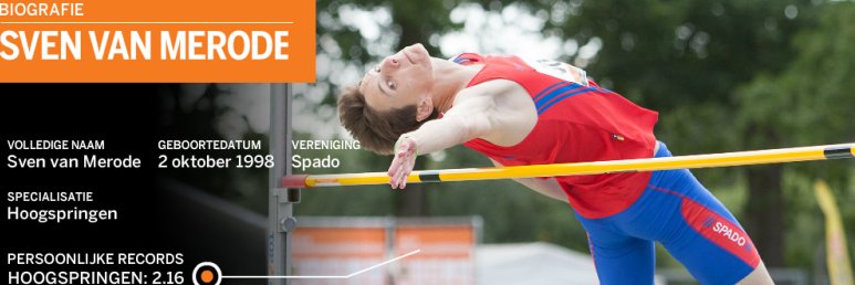 Sven van Merode banner