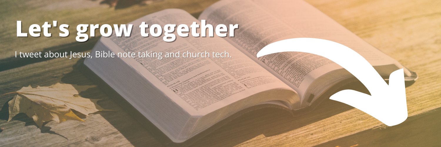BibleConnected's profile banner image