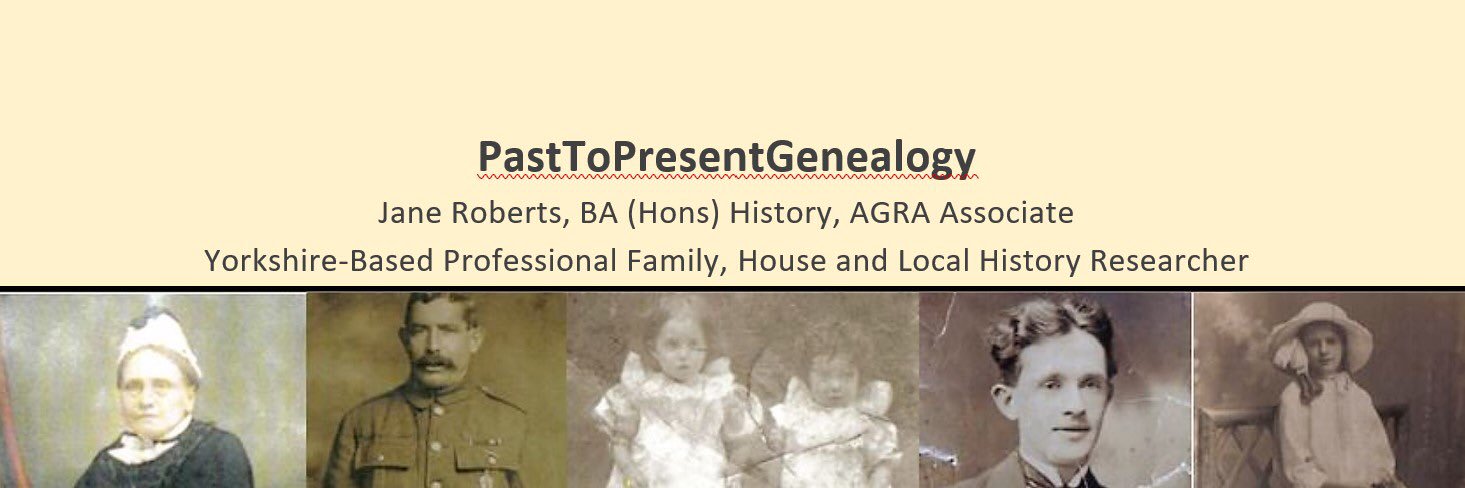 ✿ Jane Roberts ✿ - PastToPresentGenealogy ★彡 banner