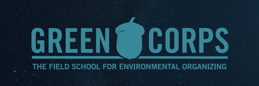 Green Corps banner