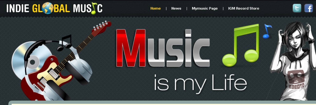 Indie Global Music banner