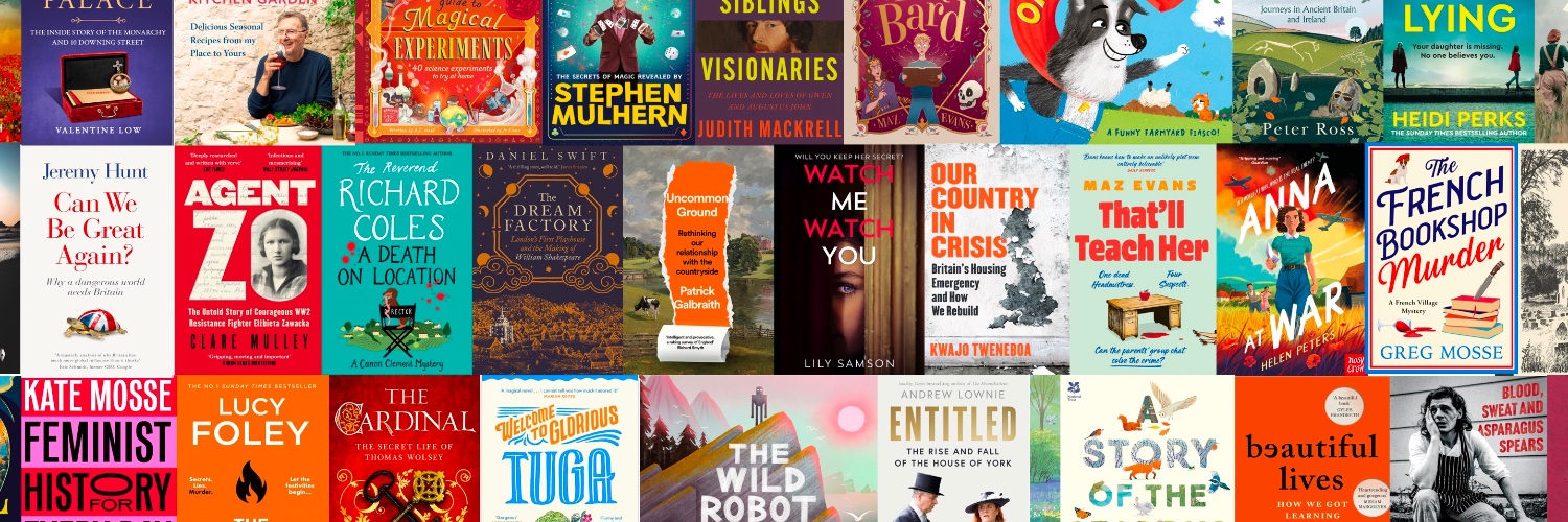 Guildford Book Festival's banner