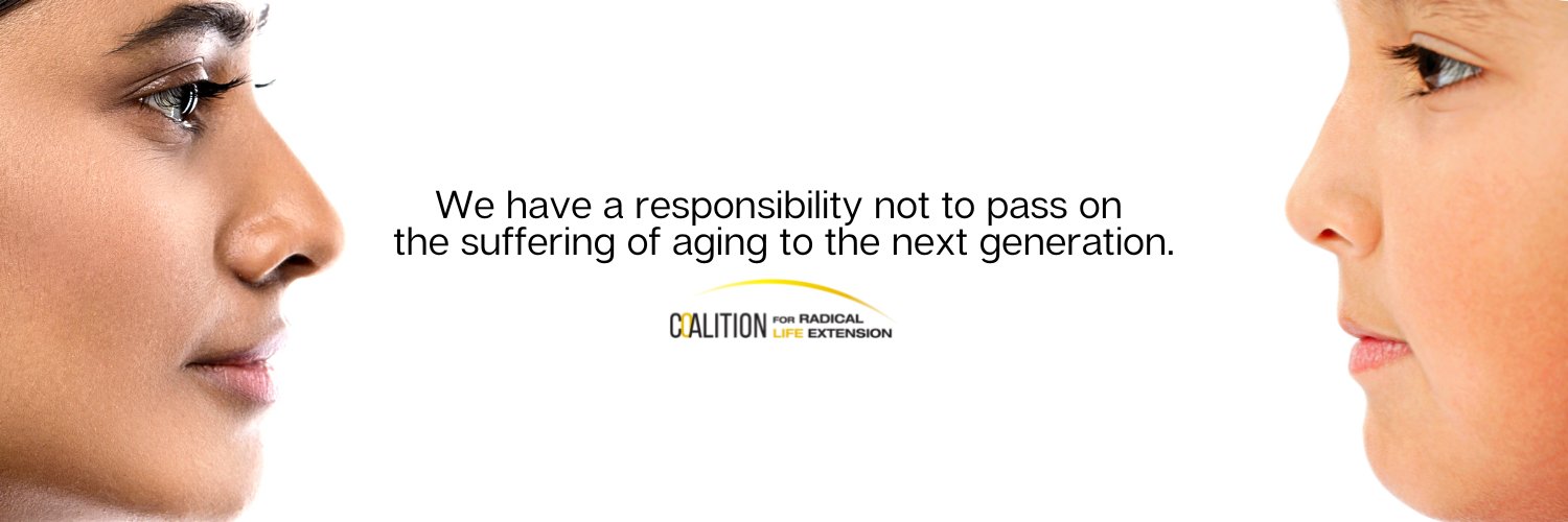 Coalition for Radical Life Extension banner