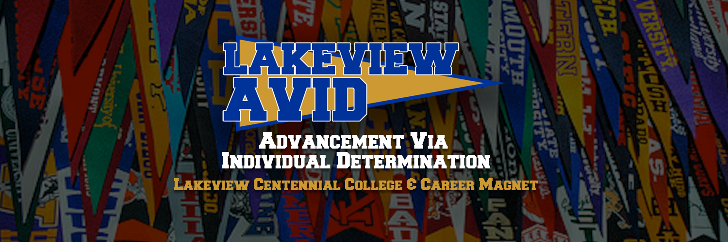 Lakeview AVID banner