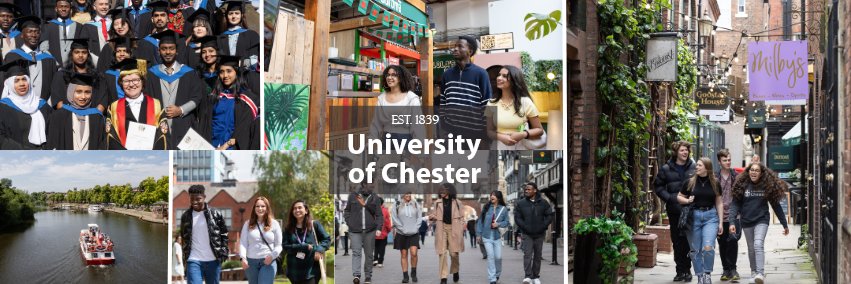 University of Chester - International banner
