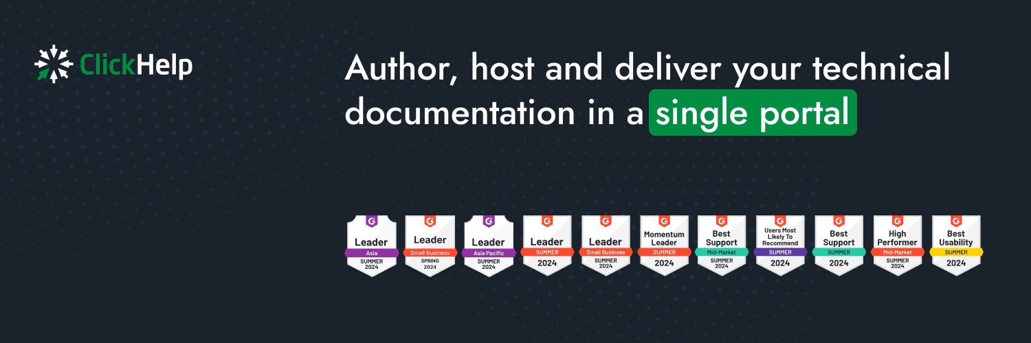 ClickHelp.com banner