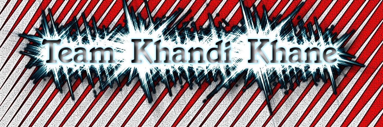 TeamKhandiKhane's profile banner image