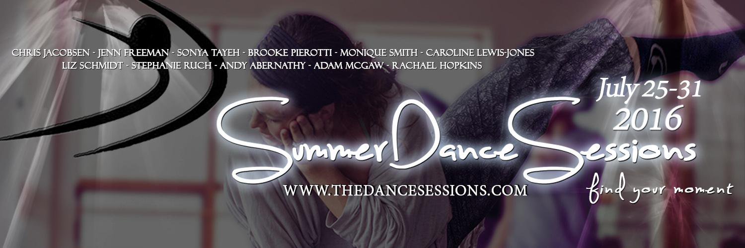 The Dance Sessions banner