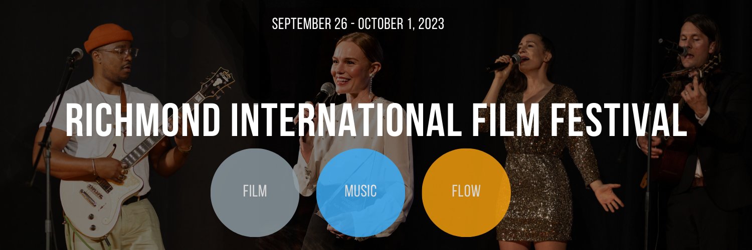 Richmond International Film Festival banner