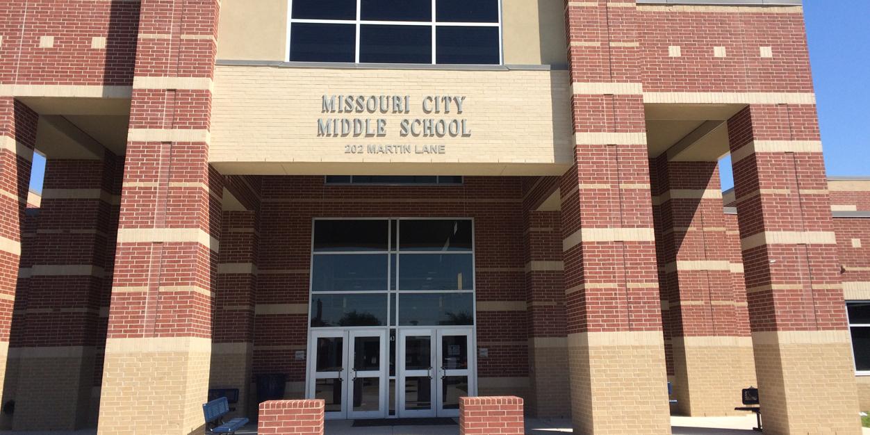 Missouri City Middle School banner