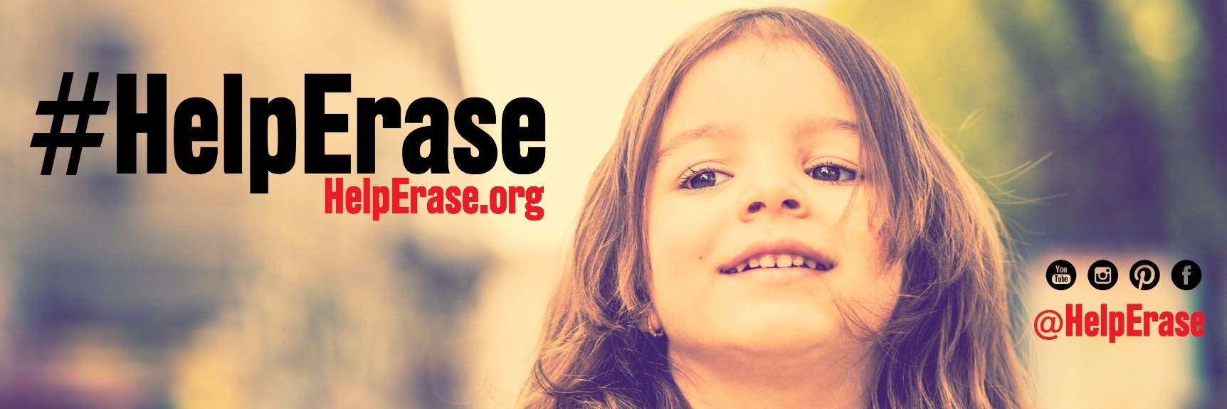 #HelpErase banner