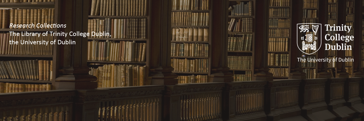 TCD Research Collections's banner