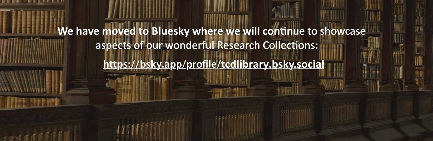 TCD Research Collections banner