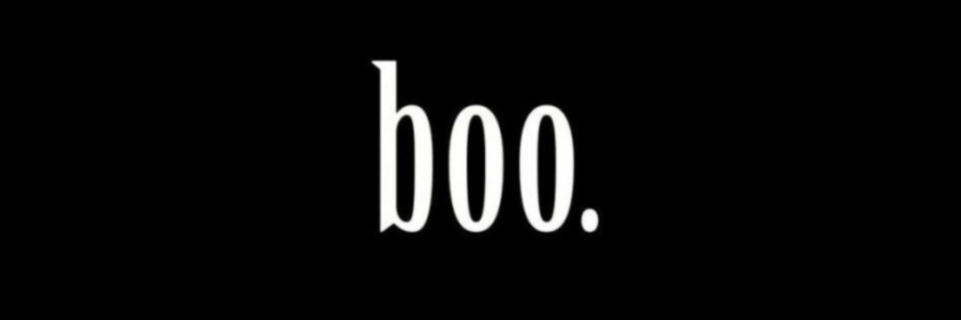 Boo banner