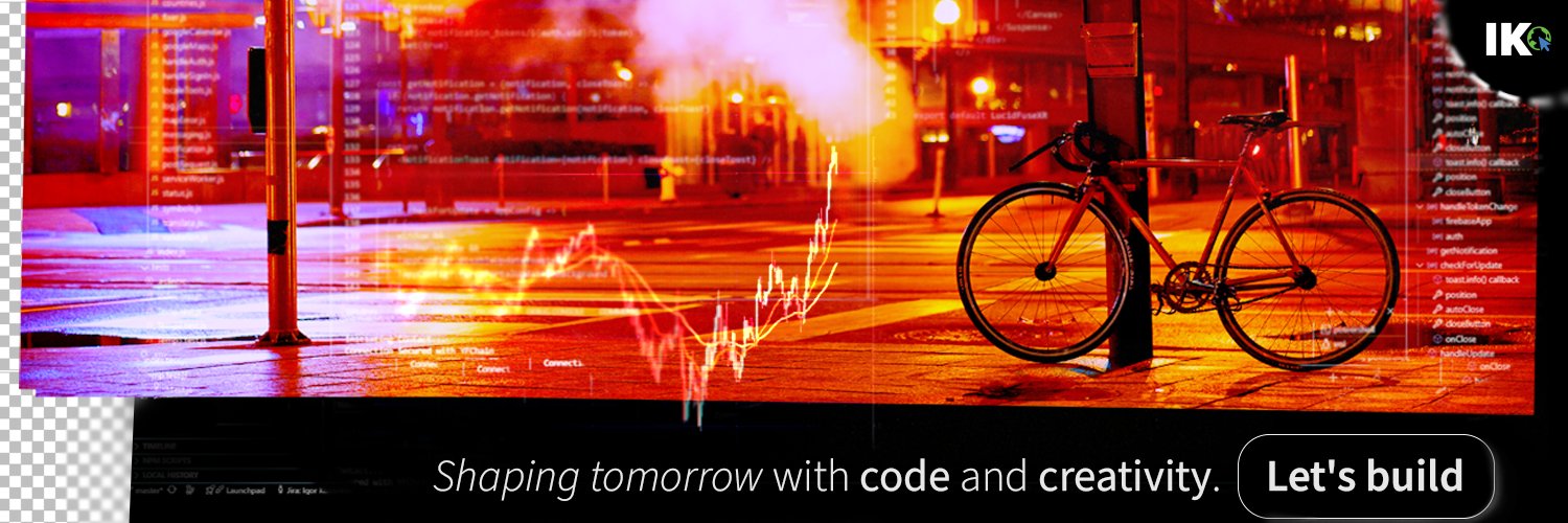 Igor Komolov 𝕏 banner