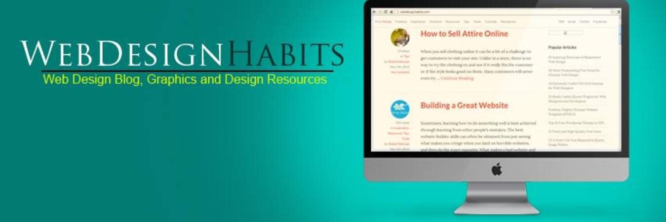 WebDesignHabits banner