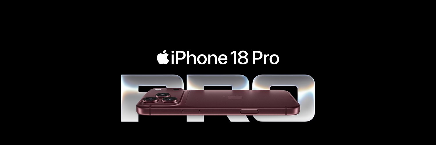 Apple's profile banner image