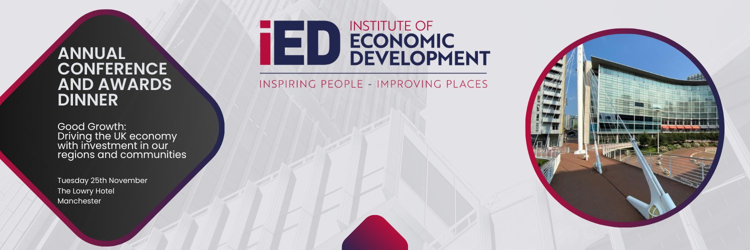 Institute of Economic Development's banner
