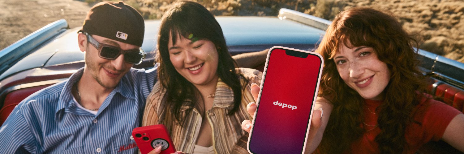 Depop banner