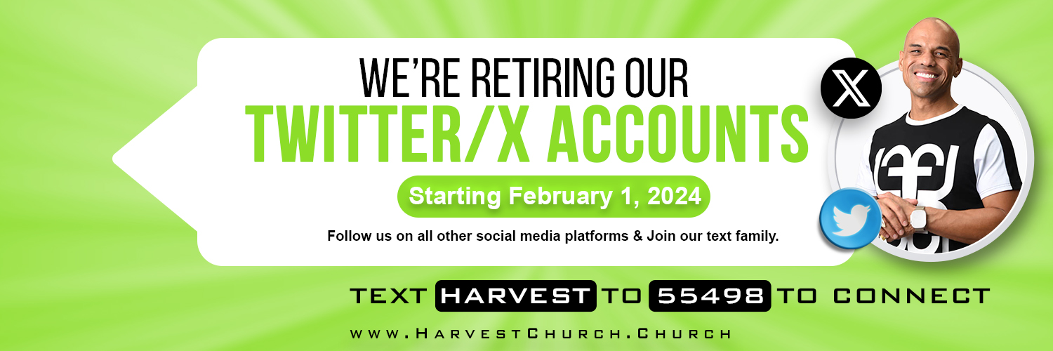 Harvest Church banner