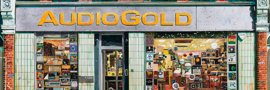 Audio Gold banner