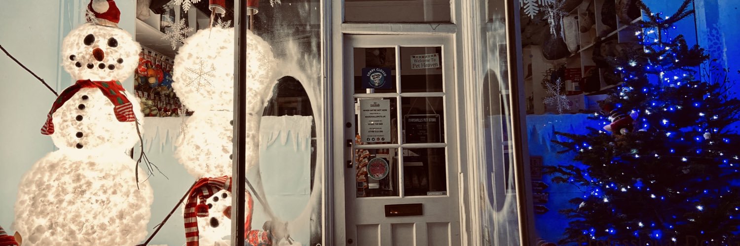 Marshalls Pet Store banner