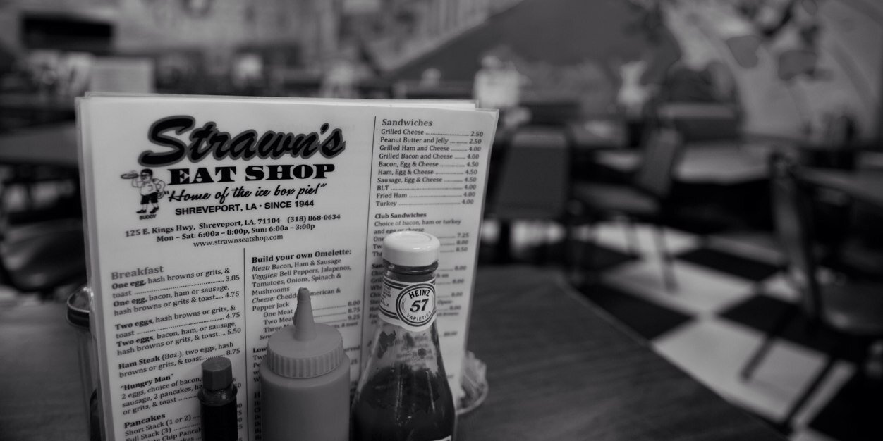 Strawn's Eat Shop banner