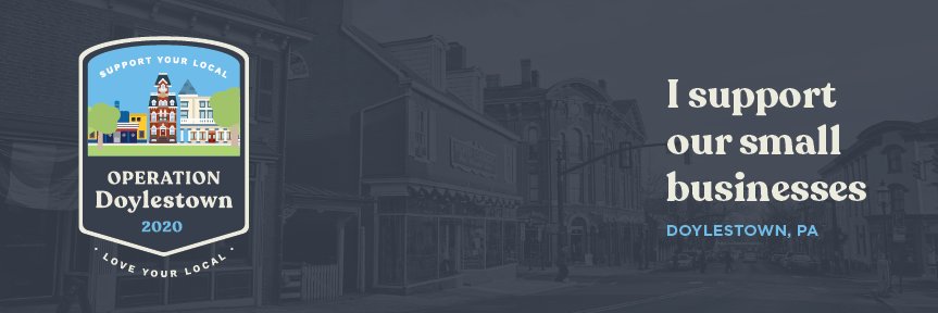 Discover Doylestown banner
