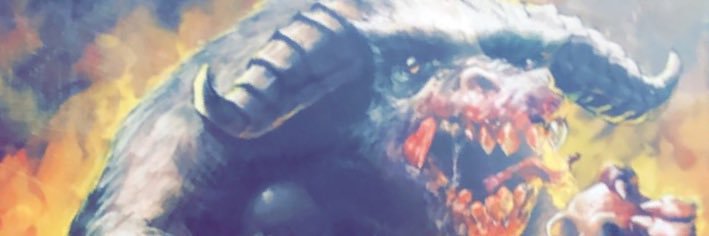 A FEASTING BEAST banner
