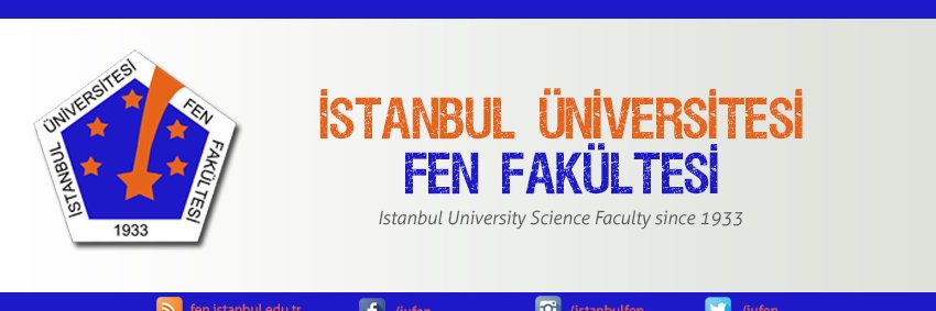 İ.Ü. Fen Fakültesi banner