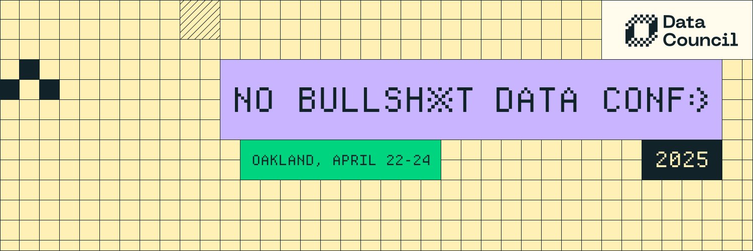 Data Council's banner