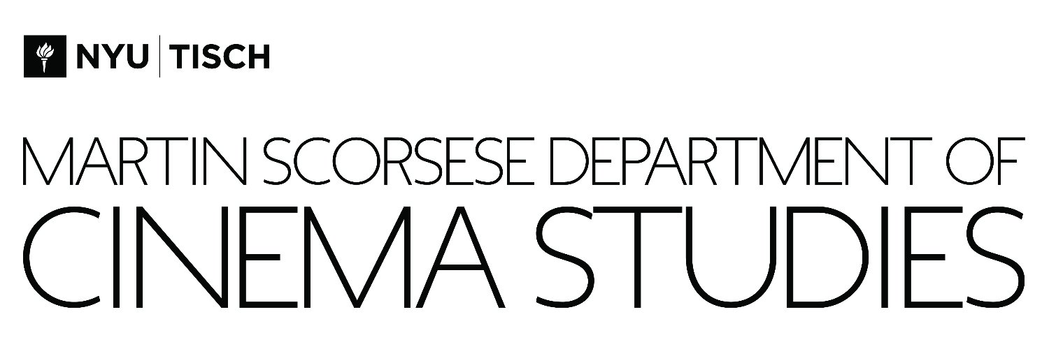 NYU Martin Scorsese Department of Cinema Studies banner