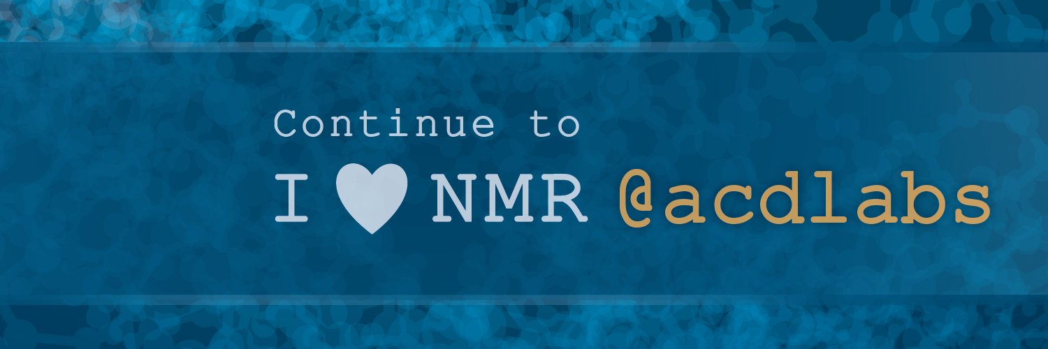 ACDLabsNMR's profile banner image
