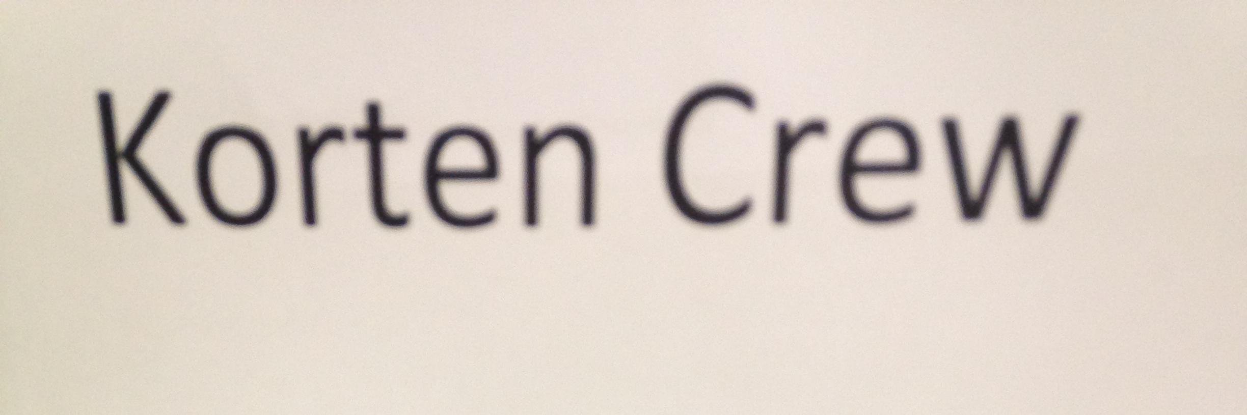 KortenCrew banner