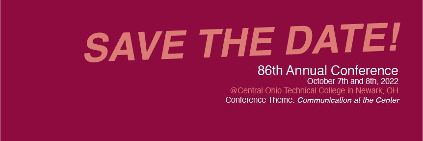 Ohio Communication Association banner