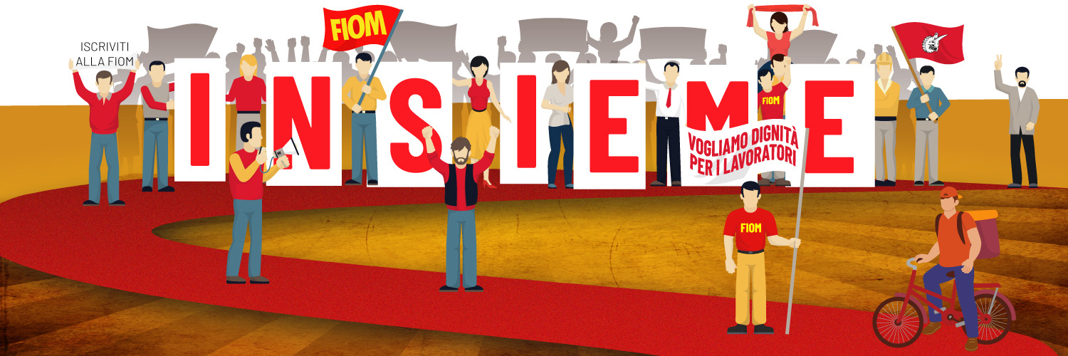 Fiom-Cgil nazionale banner