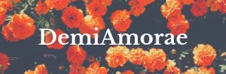 DemiAmorae's profile banner image