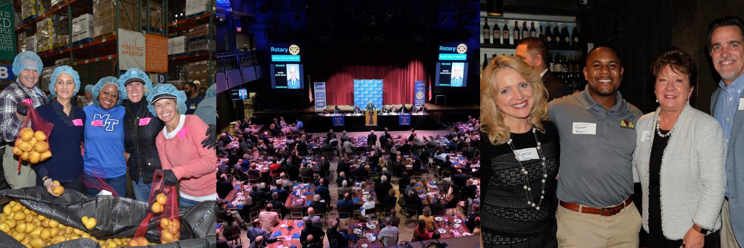 Nashville Rotary banner