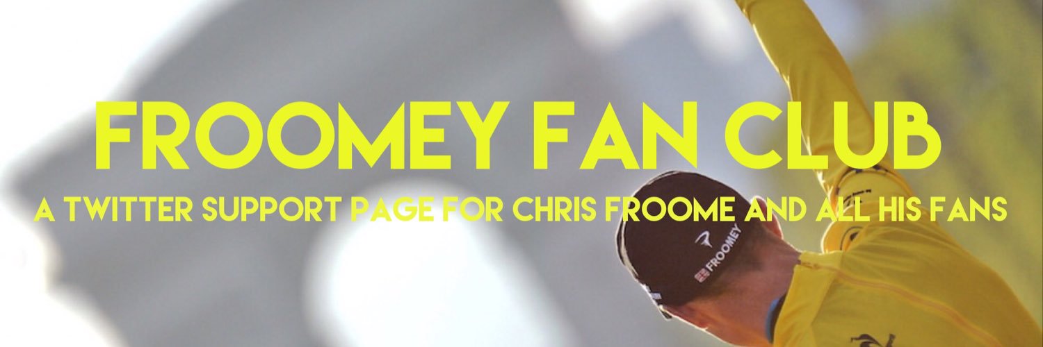 Froomey Fan Club banner