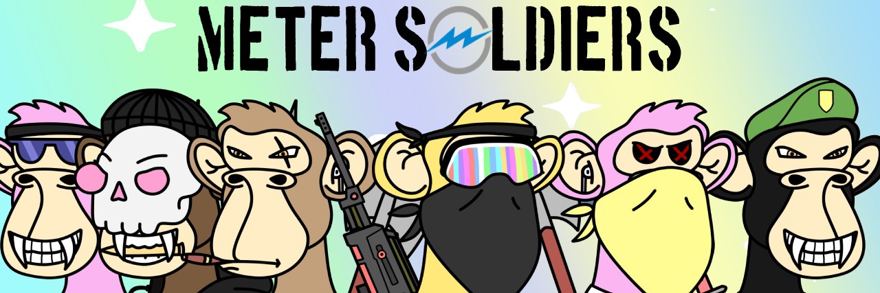 Meter Soldiers ⚡️ MINT NOW banner