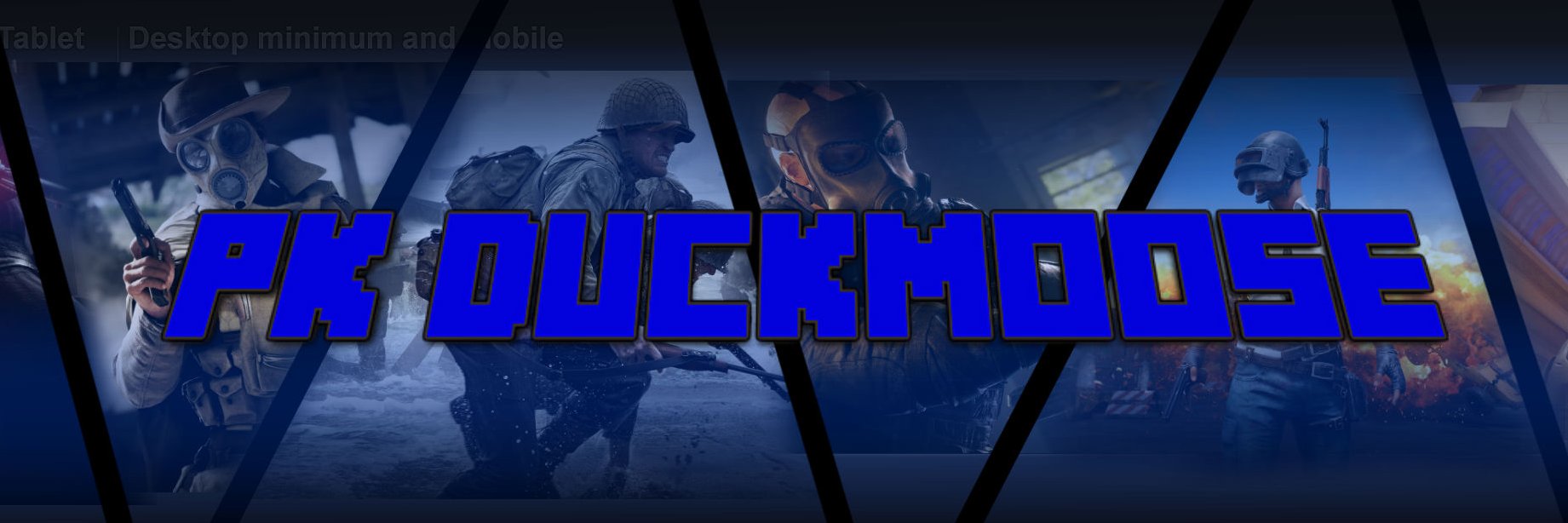 PkDuckmoose's profile banner image