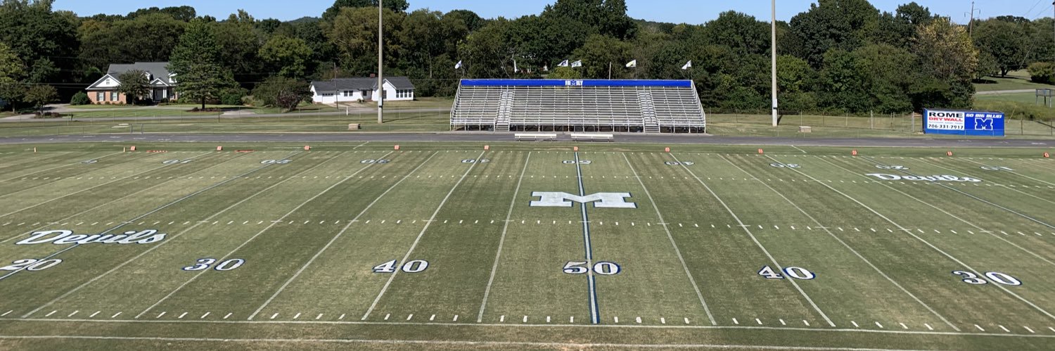 Model Football banner