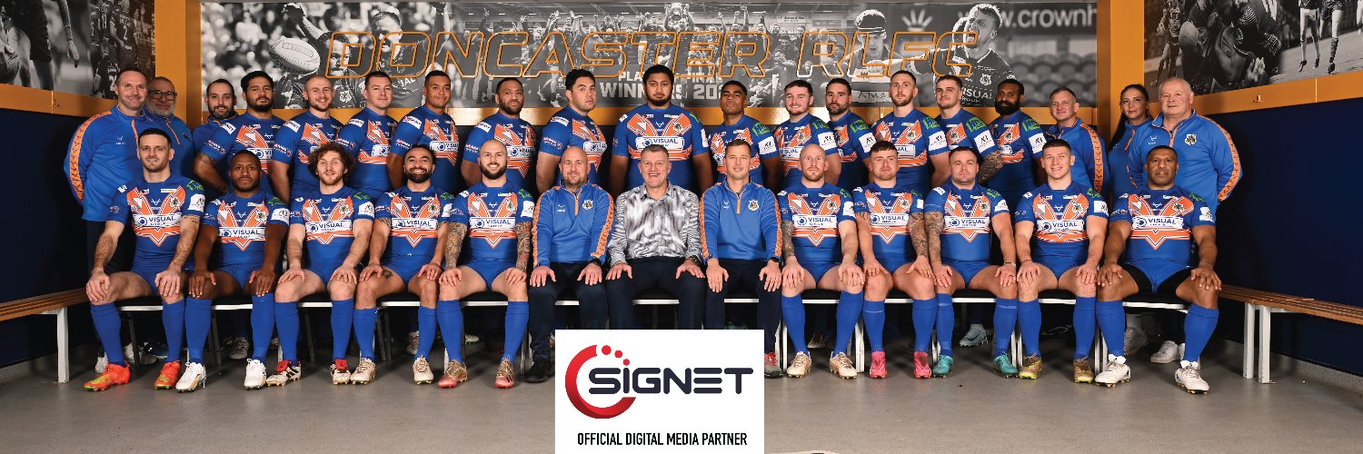 Doncaster RLFC's banner