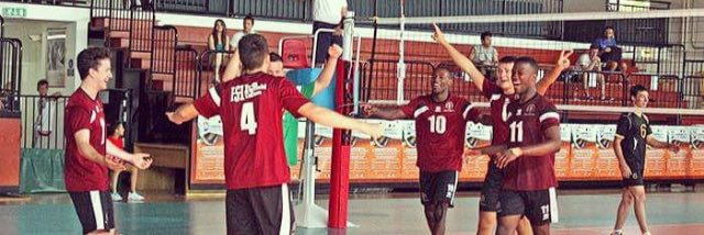 Hallam Volleyball banner
