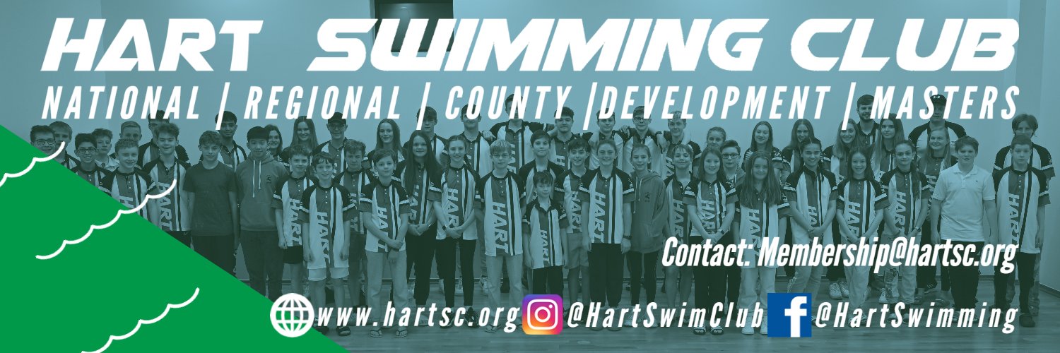 Hart Swimming Club banner