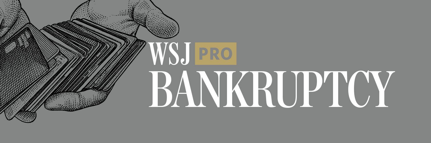 WSJ Pro Bankruptcy banner