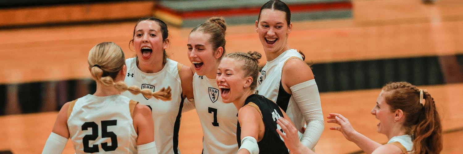 St. Olaf Volleyball banner